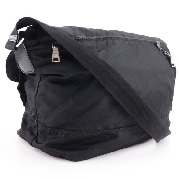 PRADA Shoulder Bag NERO black Nylon unisex - Picture 3 of 13